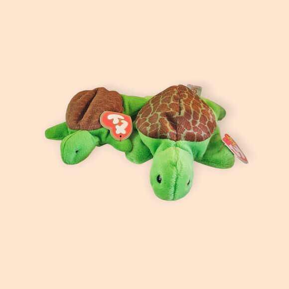 4th Generation Speedy the Turtle Ty Beanie Babies - Picture 1 of 8